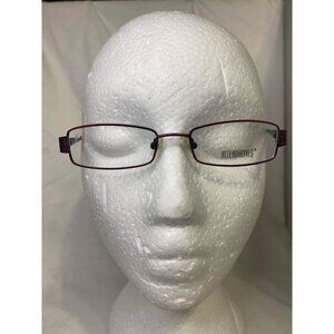 #5269 Allternatives Womens Maroon metal Eyewear Frames